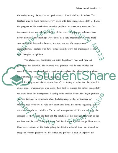 The Management of Student Behavior and the Need to Reach the Roots