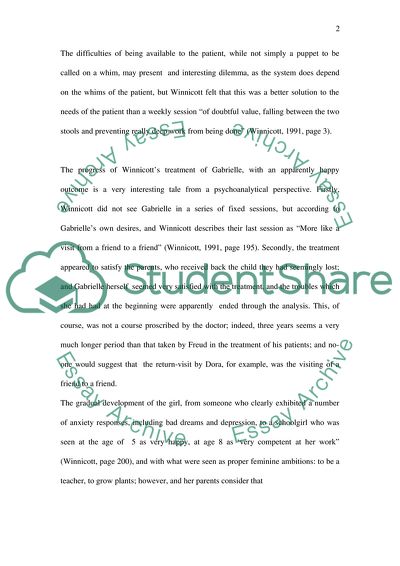 Is Winnicott Good For Piggle