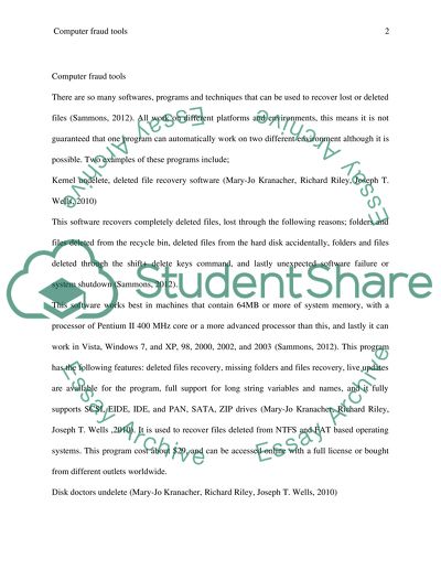 Computer Fraud Tools