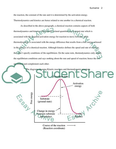 Compare and contrast thermodynamics and kinetics