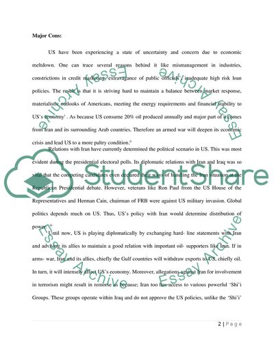 Is Iran a Threat to the US