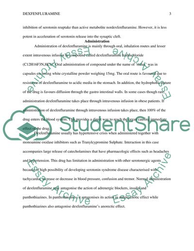 Pharmacokinetics of the seroteninergic anorectic agent, dexfenfluramine