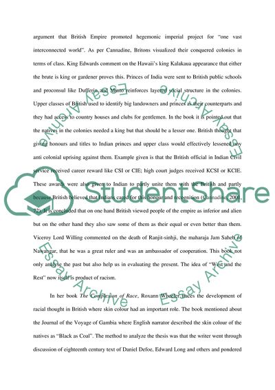 The Racial Hierarchy as the Stratification of Society