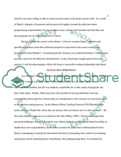 An Analyst for the Office on Aging