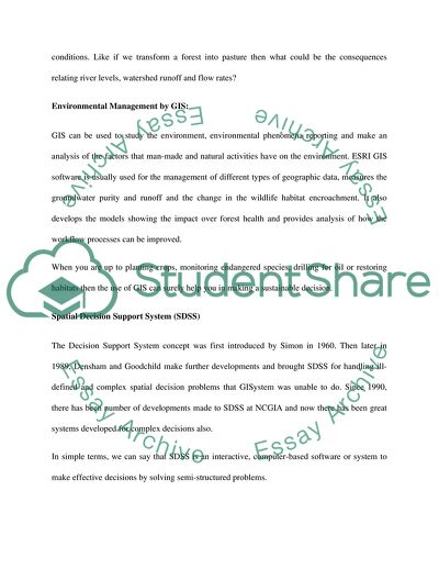 Geographic Information System