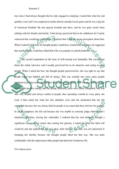 Inter-Personal Communication Concepts