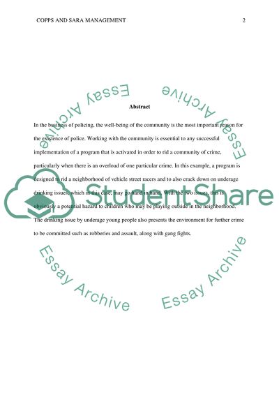 Crackdown on Underage Drinking Issues