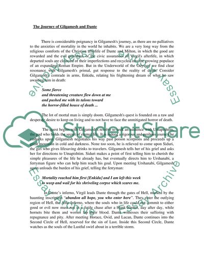 Spirituality of Epics and Novels since the Ancient Times