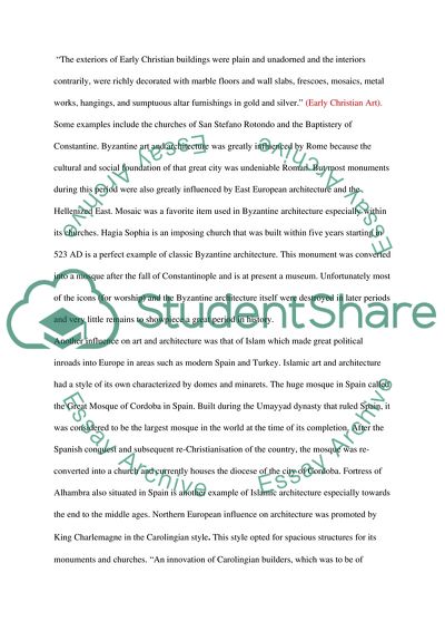 The Dark Ages - a Prelude to Light and Renaissance