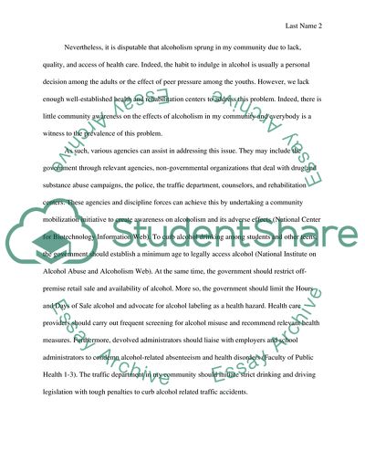 Community Population Health Issues