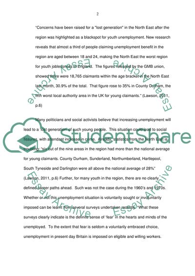 Unemployment within the Labour Market is Primarily Voluntary