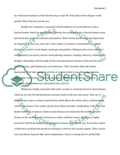 The Use and Perceptions of Marijuana