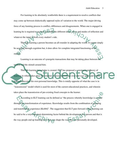 LOVE Curriculum Development in Adult Education