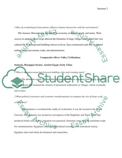 Origin of Human Societies and Global History