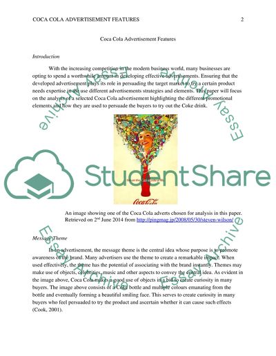 Analysing an advertising