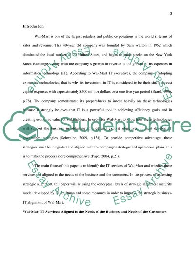 Security Management of Wal-Mart