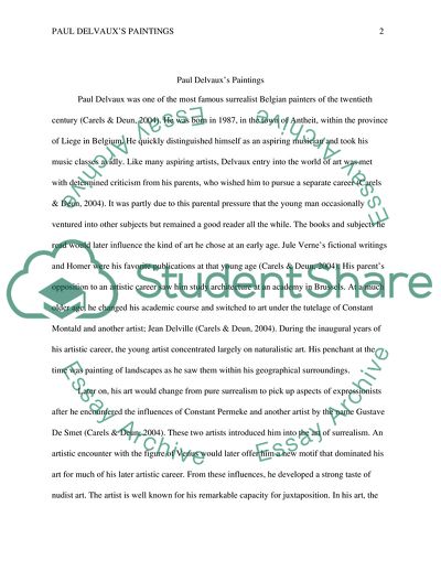 Paul Delvauxs Paintings