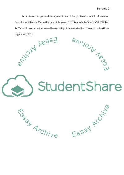 Building Orion Spaceship