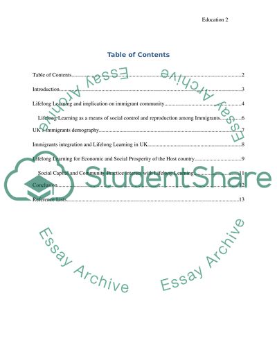 Actors in Long Life Learning