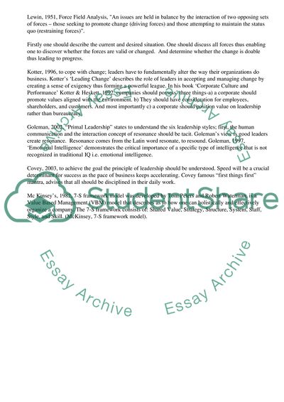 Corporate Leadership