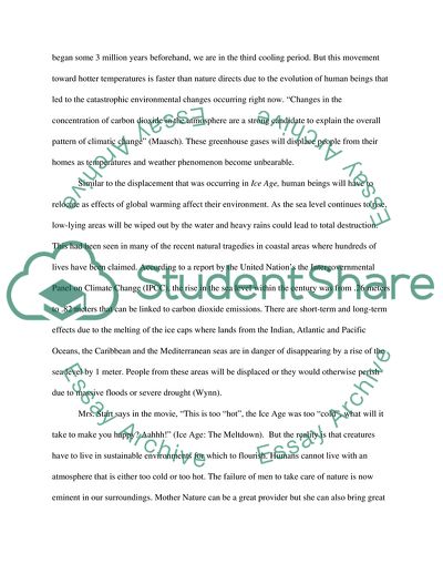 Analysis of Ice Age: The Meltdown by Carlos Saldanha and WALL-E by Andrew Stanton