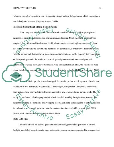 Prevention of Unpremeditated Perioperative Hypothermia