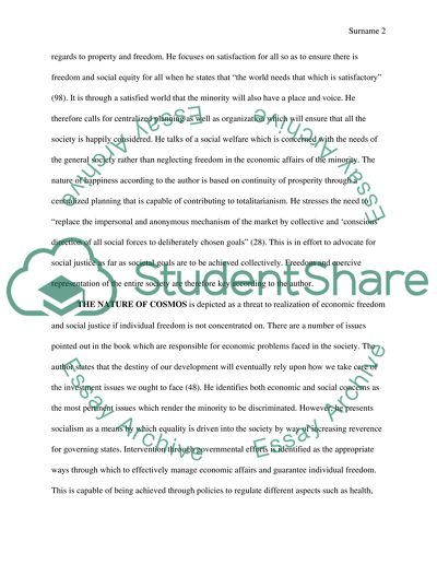 Preview 8 Hayek, The Road to Serfdom