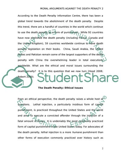 Pros and Cons of the Death Penalty
