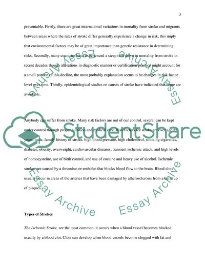 Physiotherapy Management Strategy for Stroke