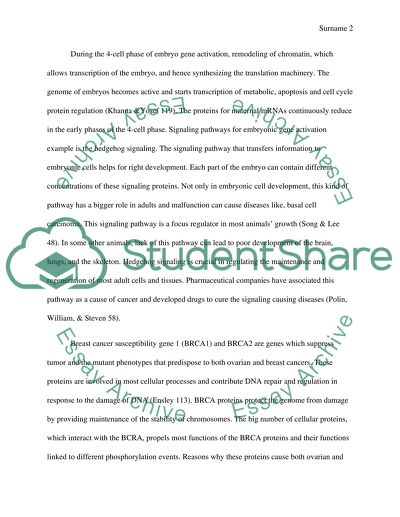 Embryo Gene Activation