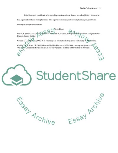 John Morgan and Pharmacy