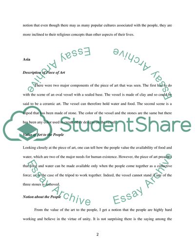 Value of Art to the People