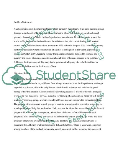 Services That Are Available to People With Alcohol Related Issues