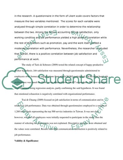Correlational Methods