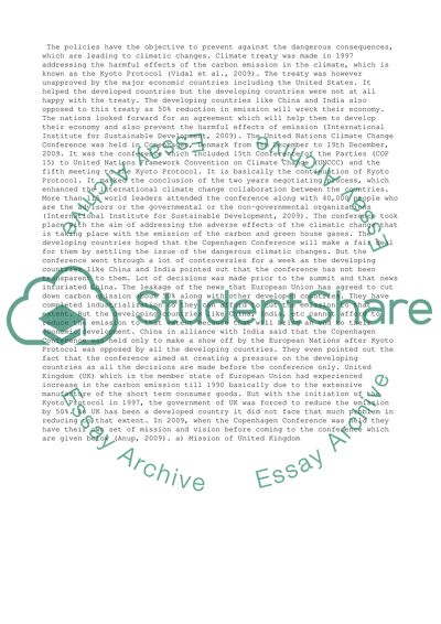 United Nations Climate Change Conference 2009