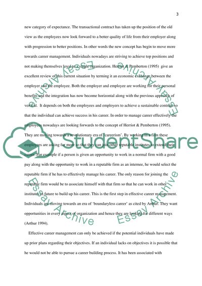 Effective Career Management