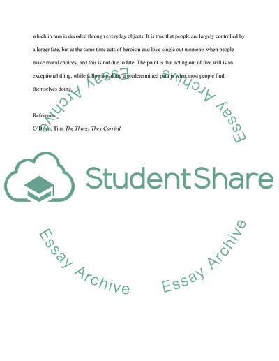 The Things They Carried