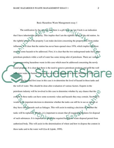 Essay on hazards image