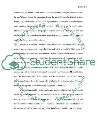 The Stranger by Albert Camus