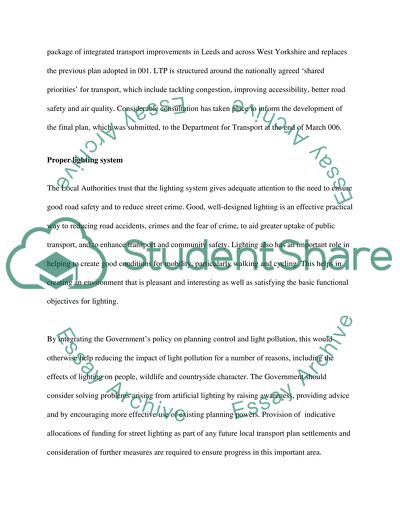 Managing Local Transportation Assets