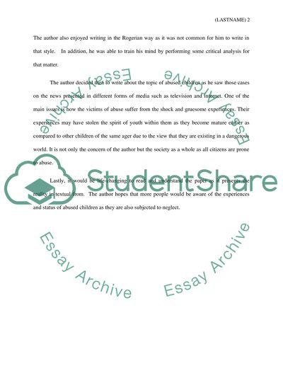 Do abuse children become criminals