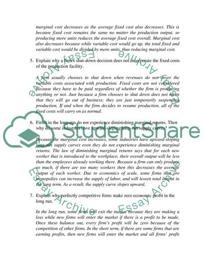 Invisible Hand and Market Equilibrium
