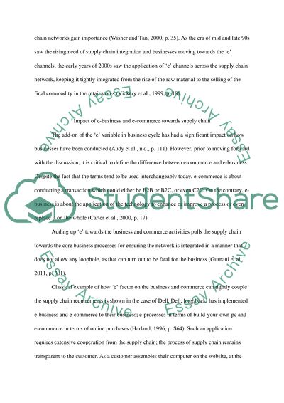 E-business and E-commerce