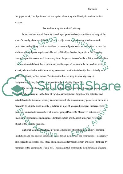 Security and idententy