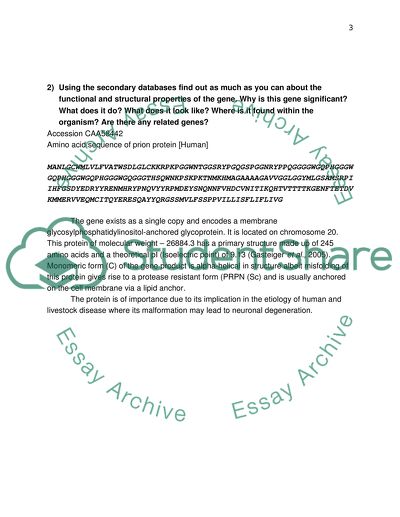 Practical Issues in Bioinformatics