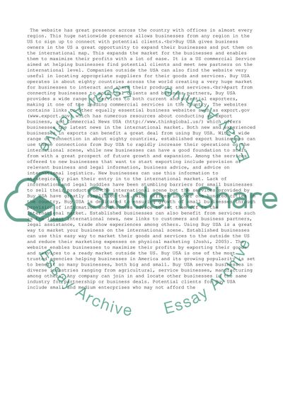 How Buy USA Helps Exporters