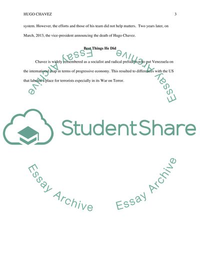 Venezuela - Hugo Chvez