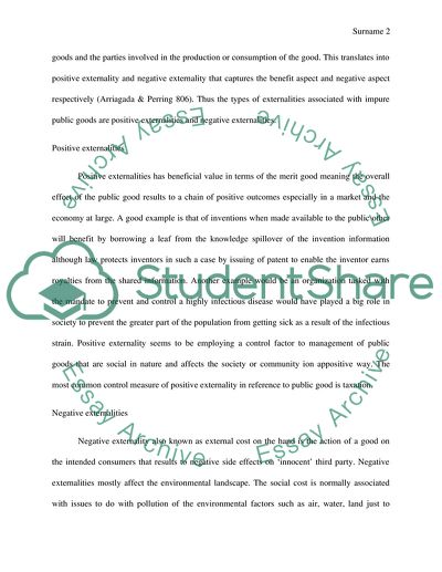 Major Issues in Public Goods