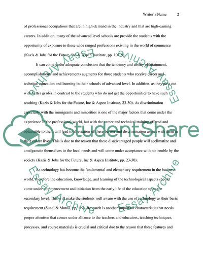 Career and Technical Education Challenges in the 21st Century