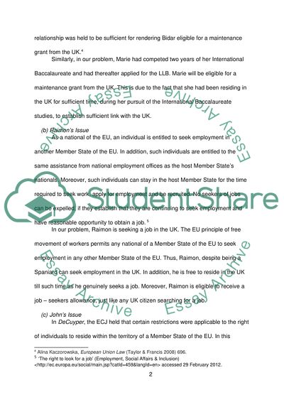 Migration, Work, and Citizenship in the European Union